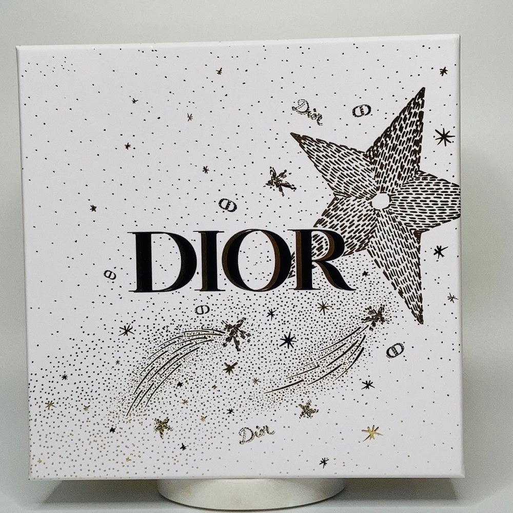 Dior Gift Box White and Gold
